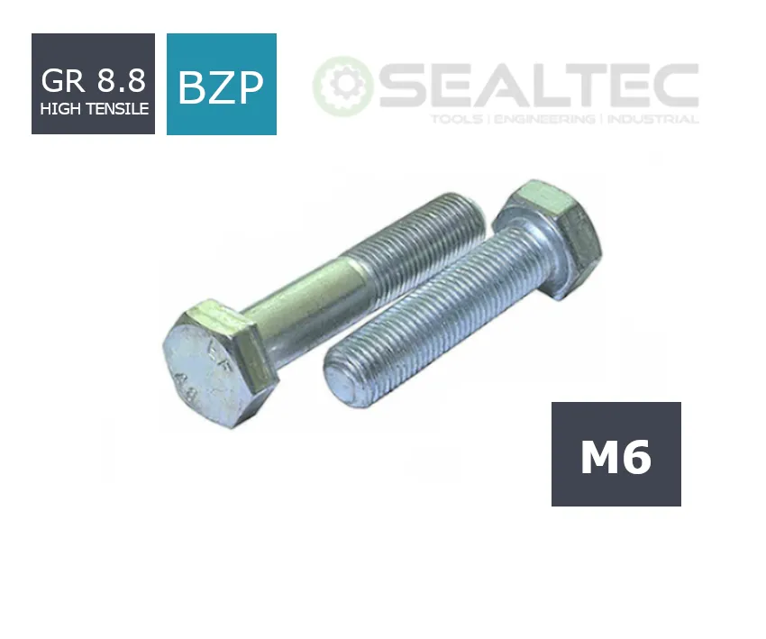 m6 hex bolts